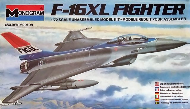 モノグラム F-16XL 1/72 | Let'sRock
