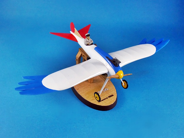 二郎の鳥型飛行機